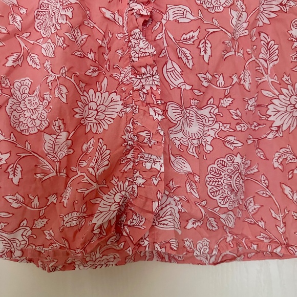 J Crew Ruffle Button Blouse - Picture 4 of 8
